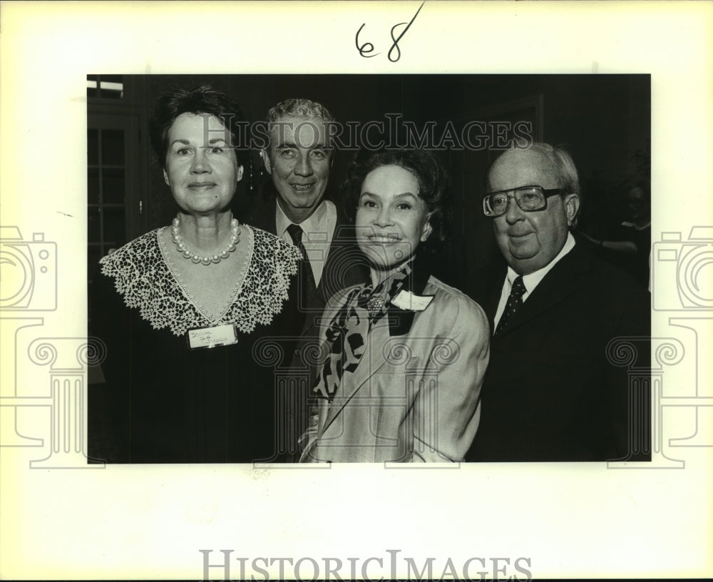 1987 Robert Barclay at La Mansion del Rio Guerra Roast with Others - Historic Images