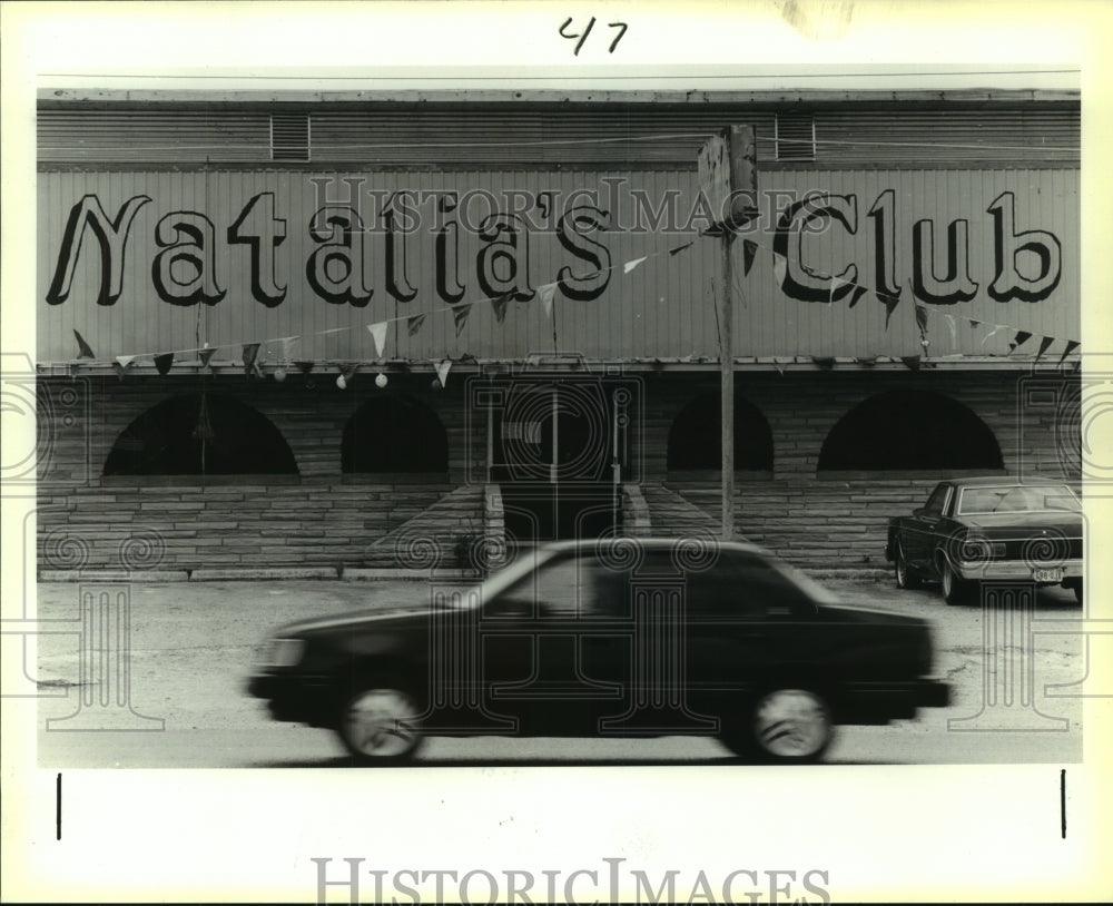 1988 Parker Abell's Natalia's Club Entrance - Historic Images