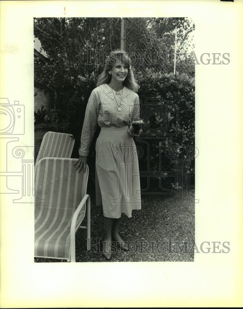 1984 Press Photo Robin Ancira, Wife of Ernesto Ancira Jr. - saa00811 - Historic Images