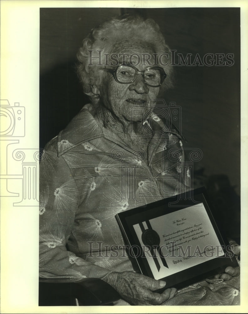 1983 Thekla Ackermann, One Hundred Year Old Woman - Historic Images