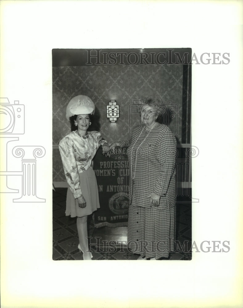 1995 Dorothy A. Abney, San Antonio Business Women&#39;s Club President - Historic Images