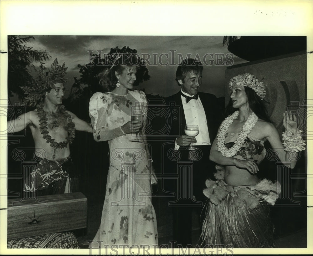 1986 Ernesto and Robin Ancira at &quot;Fantasy Island Gala&quot; - Historic Images