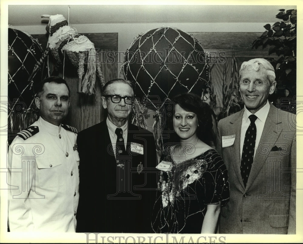 1988 Navy Fiesta reception attendees - Historic Images