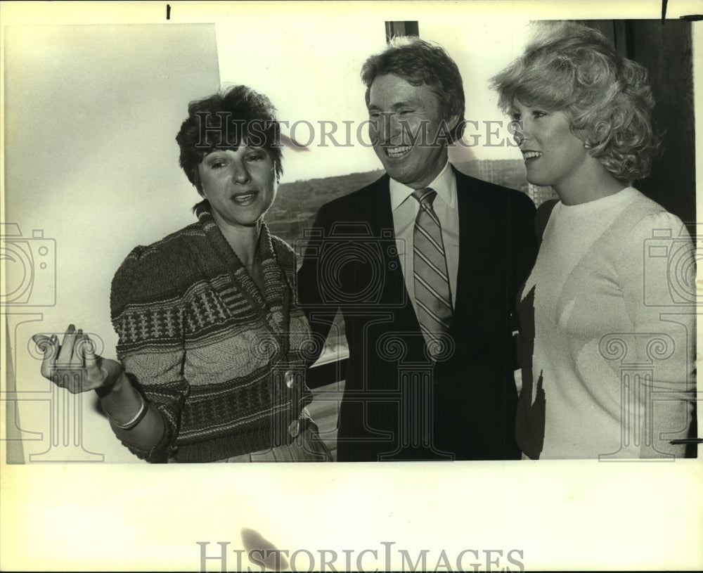 1983 Press Photo Cattle Barons Steering Committee at City Club - saa01360 - Historic Images