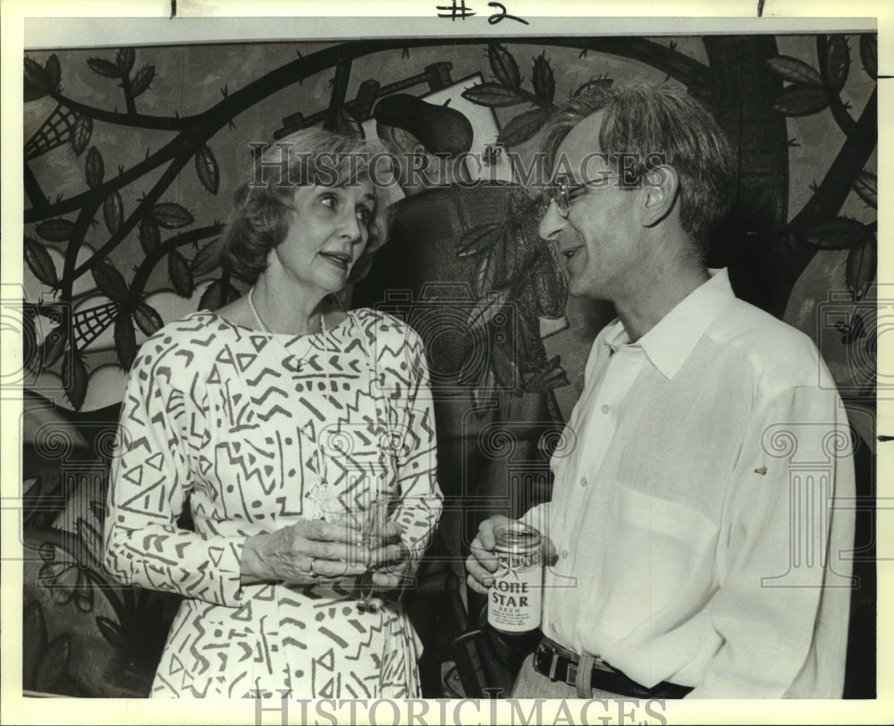 1989 Reception for Contemporary Art month at Reed Stremmel Gallery - Historic Images