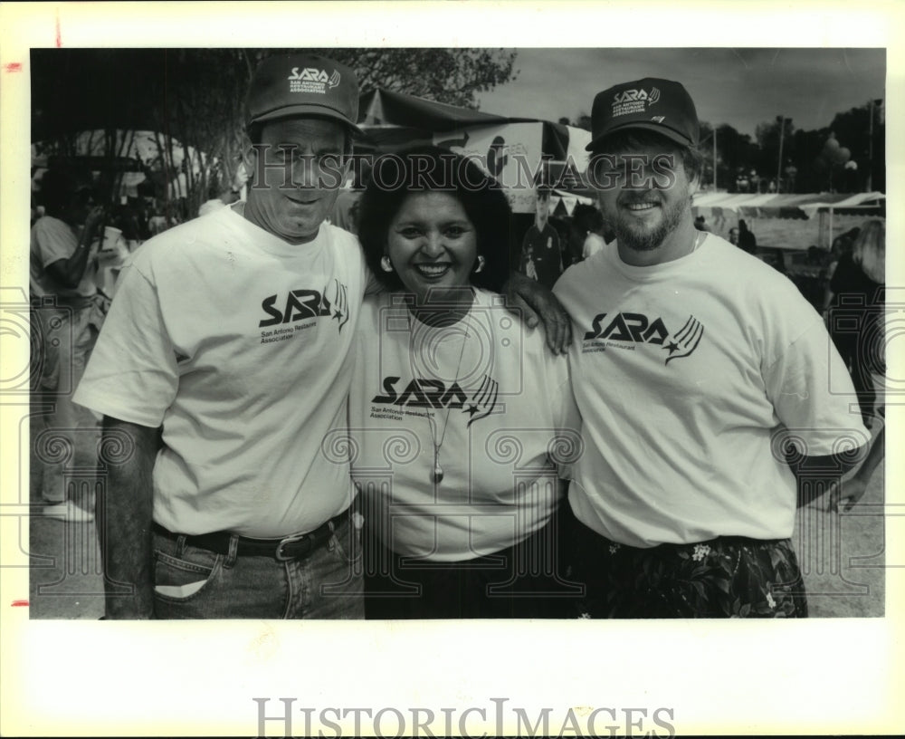 1993 Press Photo Tastes of San Antonio Luke Postolos Scholarship Fund benefit - Historic Images