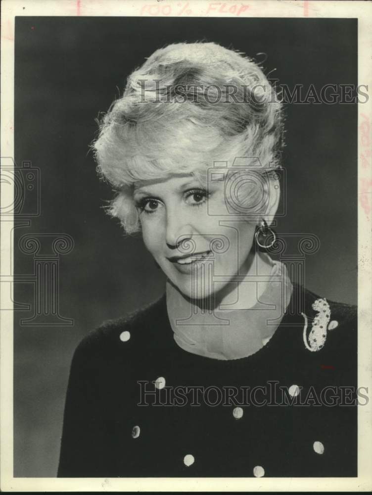 1981 Press Photo Gossip columnist Rona Barrett - saa01482 - Historic Images