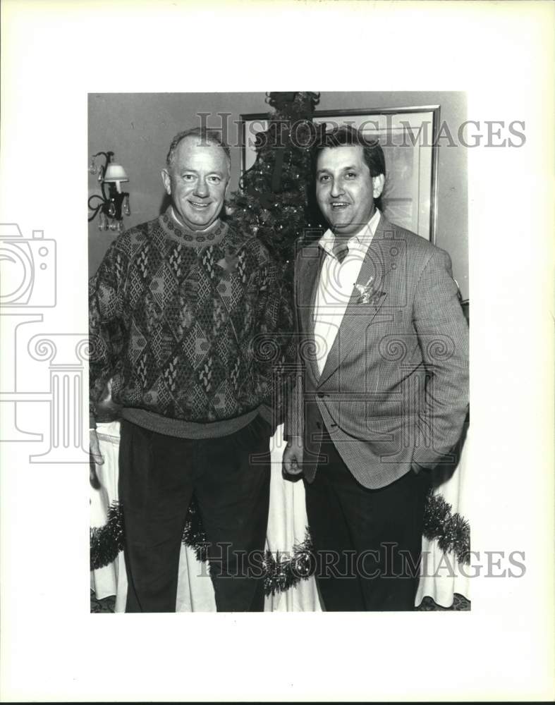 1993 Press Photo Harry Smithson and Marco A. Barros, Amigos Del Rio - saa01536 - Historic Images