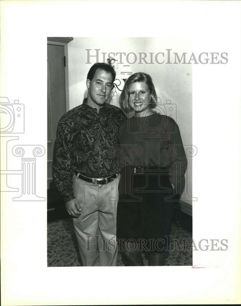 1993 Press Photo Jewish Community Center board members Jim and Ellen Barshop - Historic Images