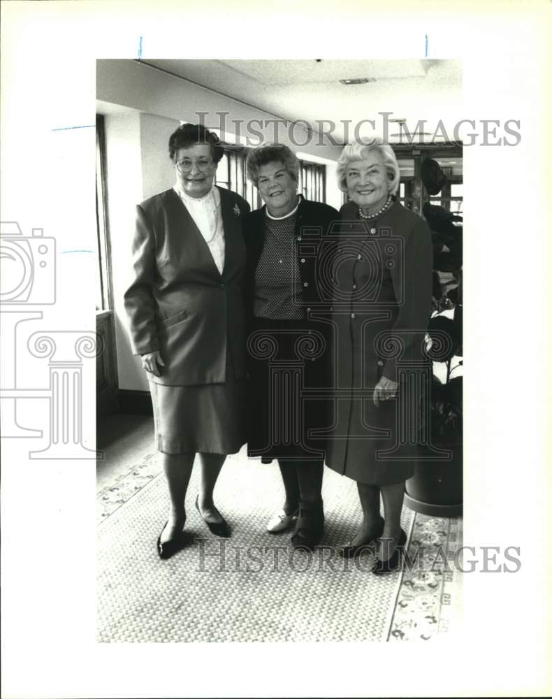 1991 Press Photo Texas Women&#39;s University Alumnae Association luncheon - Historic Images