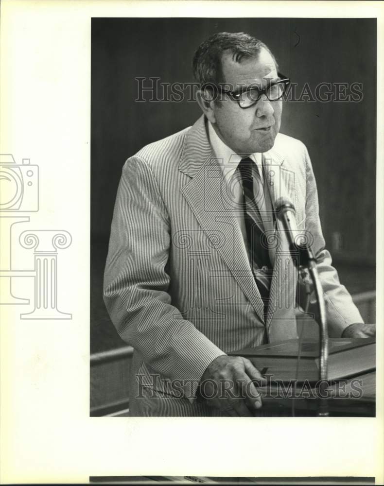 1984 Press Photo Supreme Court Justice Charles C. Barrow - saa01553 - Historic Images