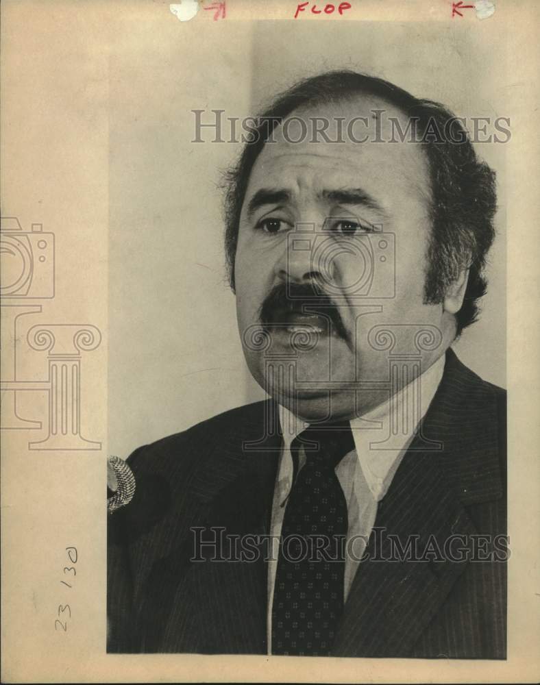1982 Press Photo League of United Latin American Citizens president Tony Bonilla - Historic Images