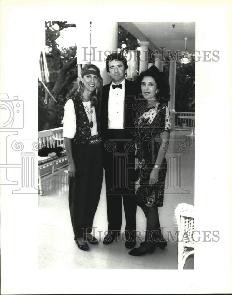 1991 Press Photo Mind Science Foundation benefit gala at the Argyle attendees - Historic Images