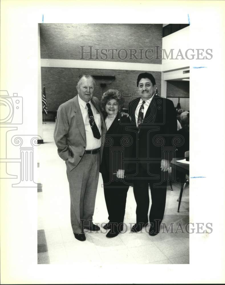 1993 Press Photo Senior Citizen Council of Bexar County installation dinner - Historic Images