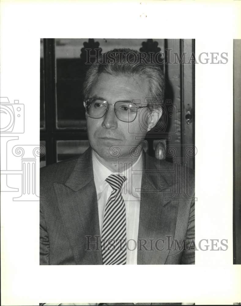 1991 Press Photo Mexican government official Gustavo Gonzalez Baez - saa01694 - Historic Images