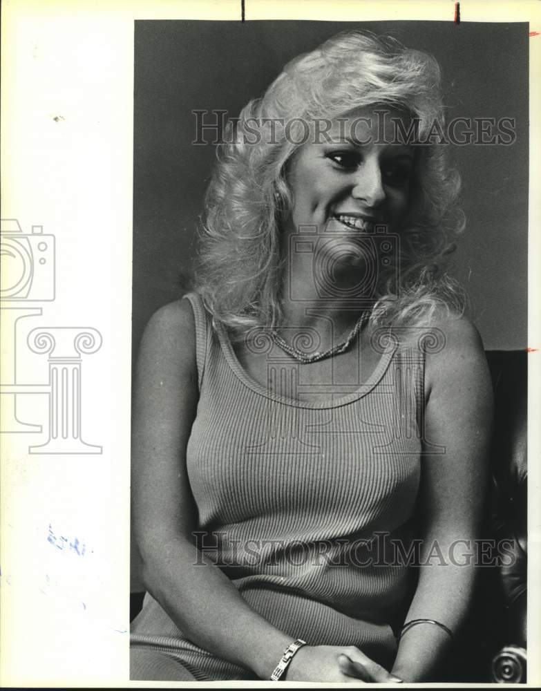 1985 Press Photo Dodge Girl Kay Bookman - saa01739 - Historic Images
