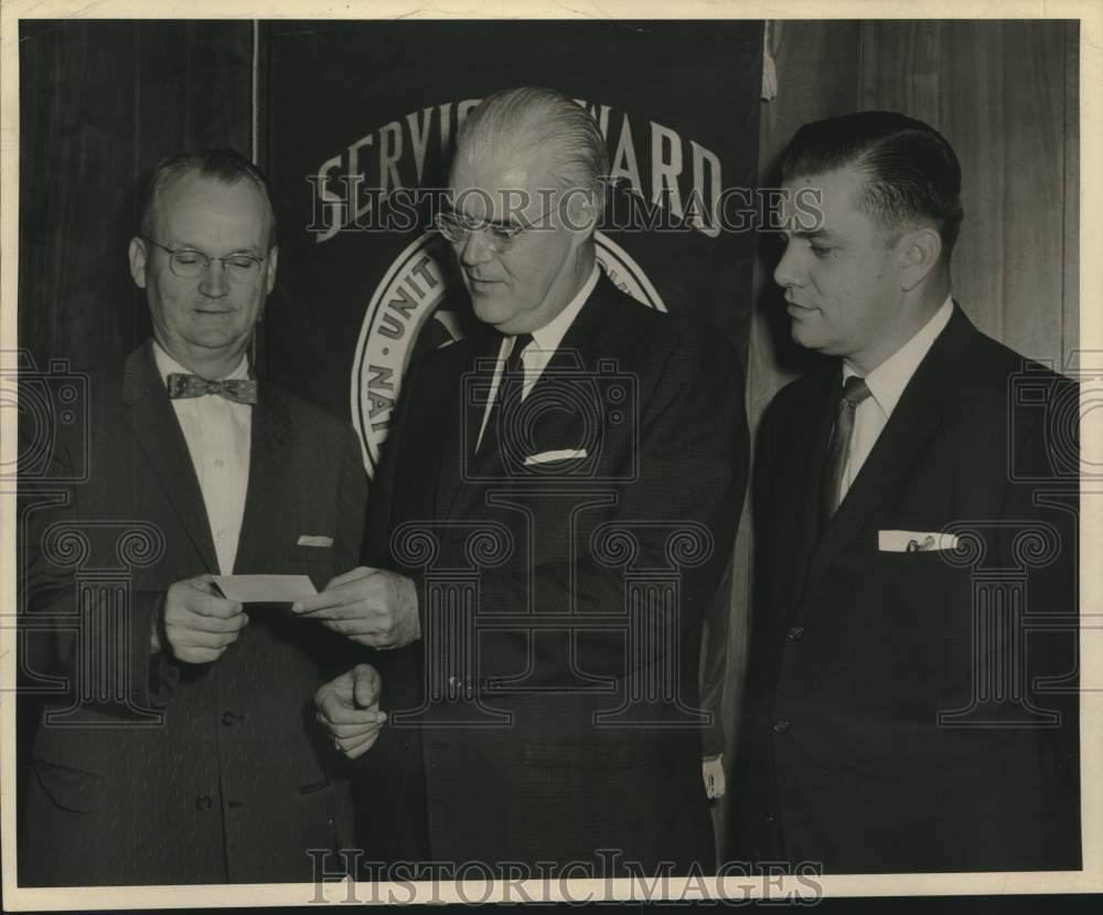 1961 Bill Bellamy, Vice President of Exchange Club at Golden Deeds - Historic Images