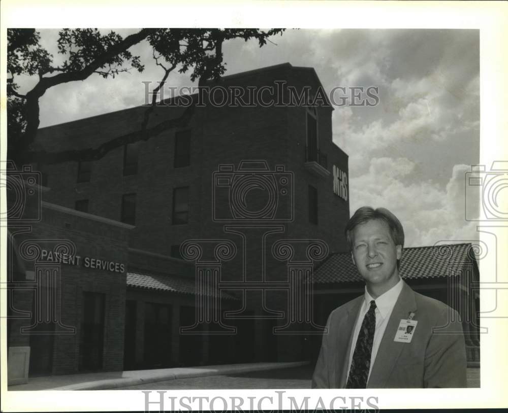 Dan Brown, North Central Baptist Hospital Administrator - Historic Images