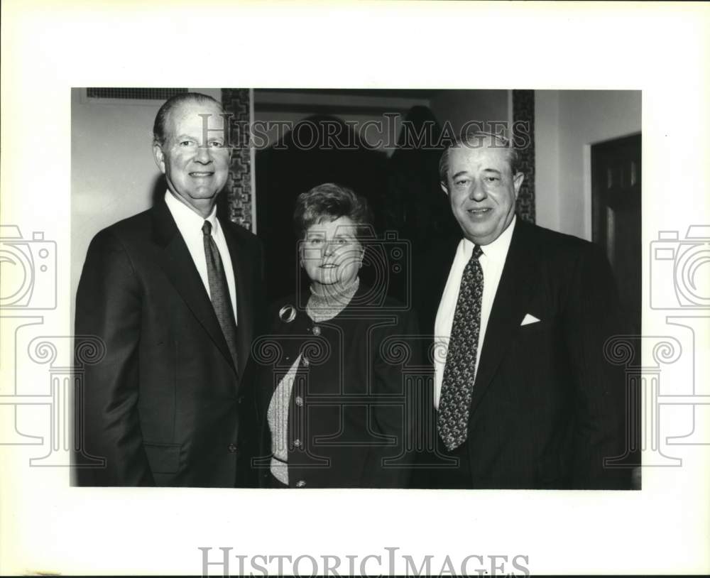 1994 James A. Baker, Guest Speaker, With Hosts Genie &amp; Ron Calgaard-Historic Images