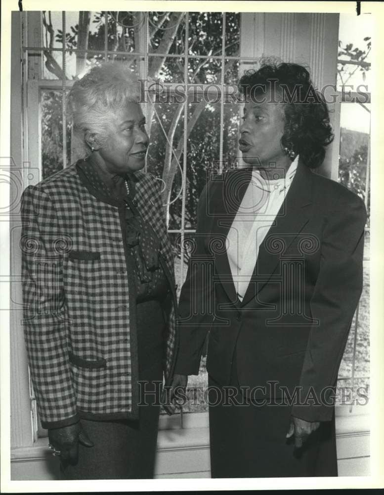 1990 Officials Of United Negro College Fund At Party For Volunteers-Historic Images