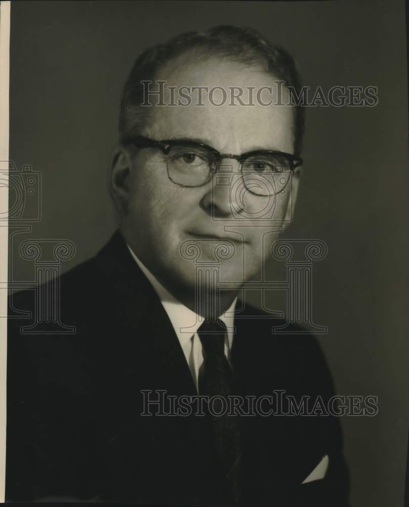 1961 Press Photo Judge H. Burton Noble, Texas - Historic Images