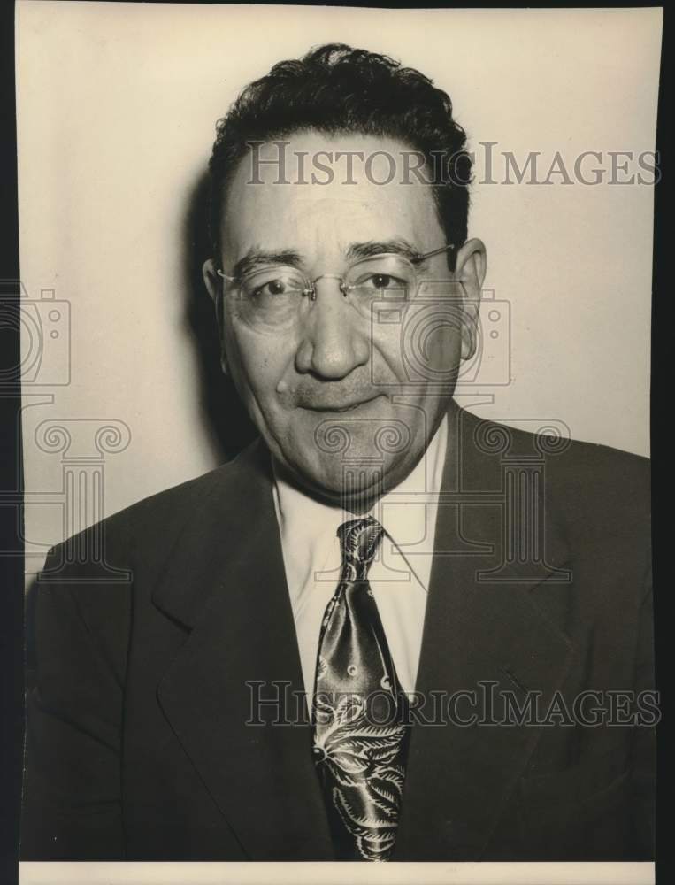 1948 Press Photo Jose Nunez, Chairman, Community Chest Campaign, Texas - Historic Images