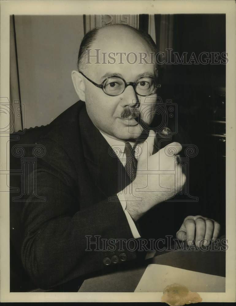 Press Photo Doctor Leo Pasvolsky - Historic Images