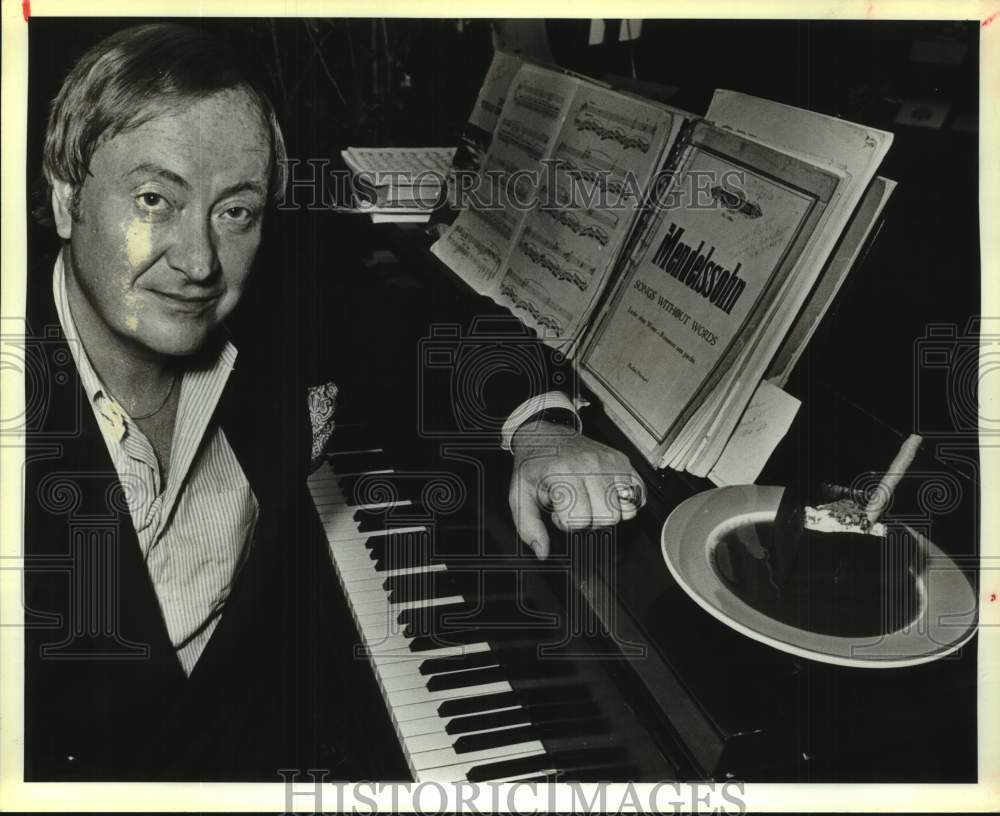 1985 Press Photo Rolf Oloffson, Piano Player - saa16650- Historic Images