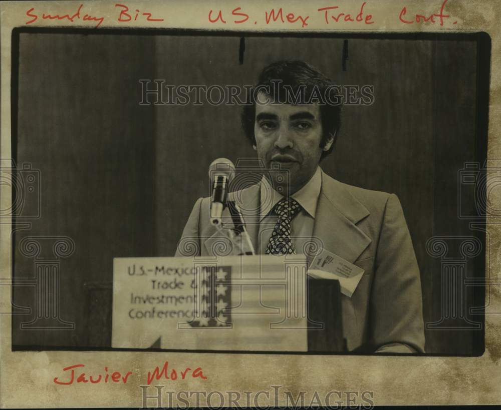 Javier Mora, trade commissioner of Mexico, Texas - Historic Images