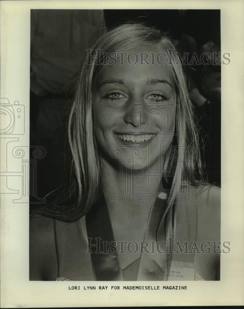 1975 Press Photo Lori Lynn, Mademoiselle Magazine - saa20328- Historic Images
