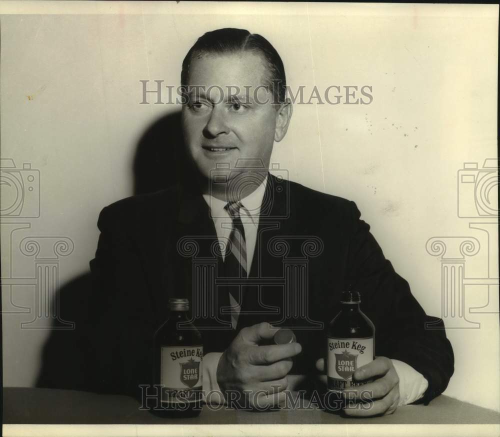 John Pitt, Lone Star Brewing Company Sales General Manager - Historic Images