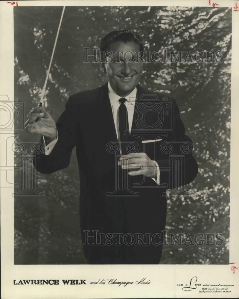 1969 Lawrence Welk and his Champagne Music-Historic Images