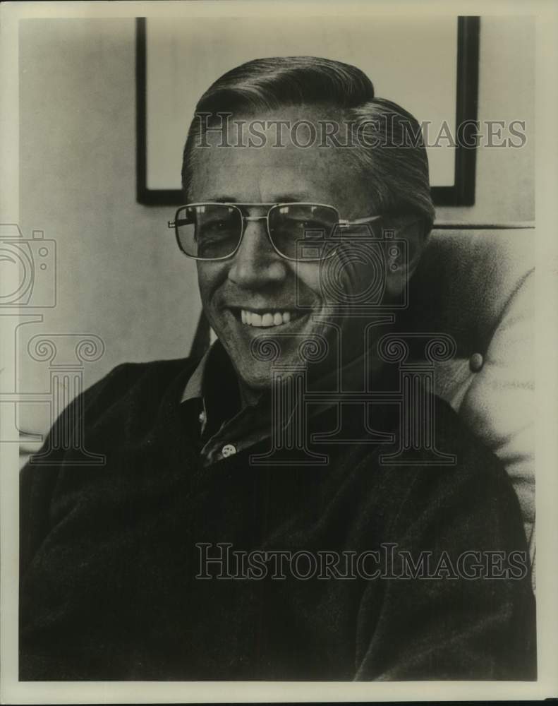 Press Photo Charles M. Schulz, creator of &#39;Peanuts&#39; - Historic Images