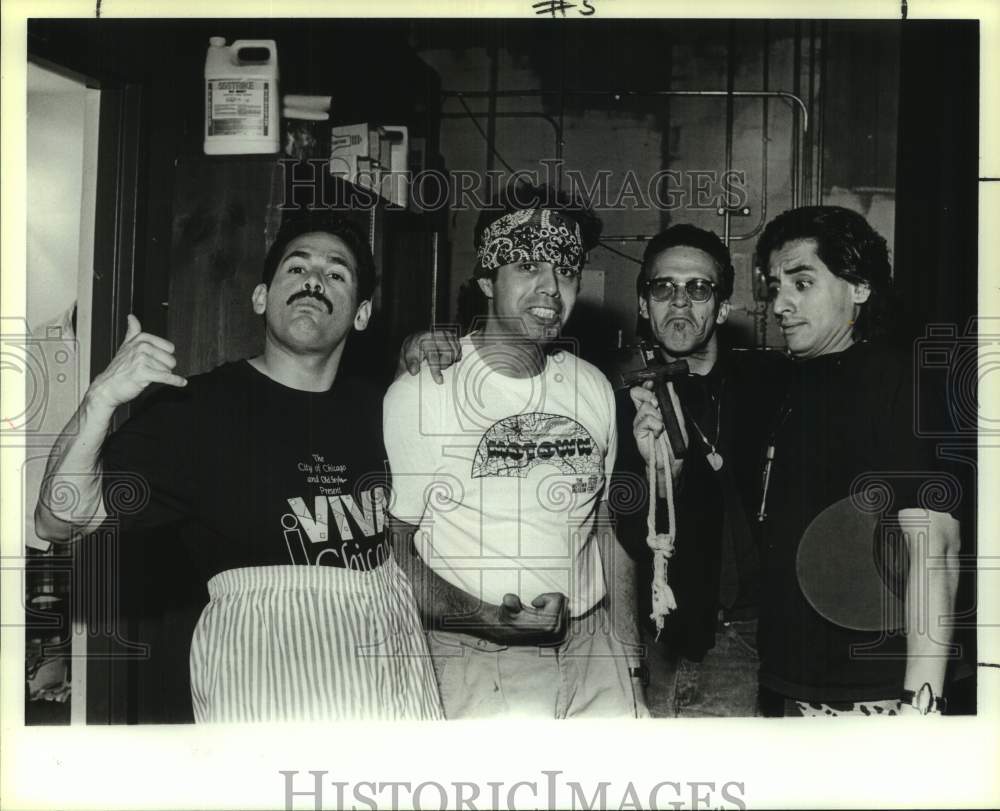 1989 Press Photo Guadalupe Cultural Arts Center "Cuture Clash," Texas - Historic Images