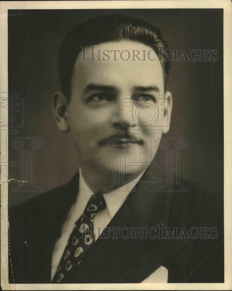 1954 Press Photo Portrait of Harold A. Wren - Historic Images