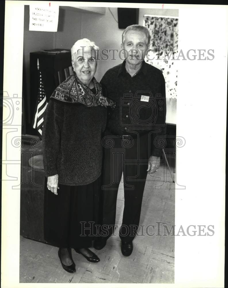 1994 Press Photo Educational Retiree&#39;s Association Luncheon guests, Texas - Historic Images