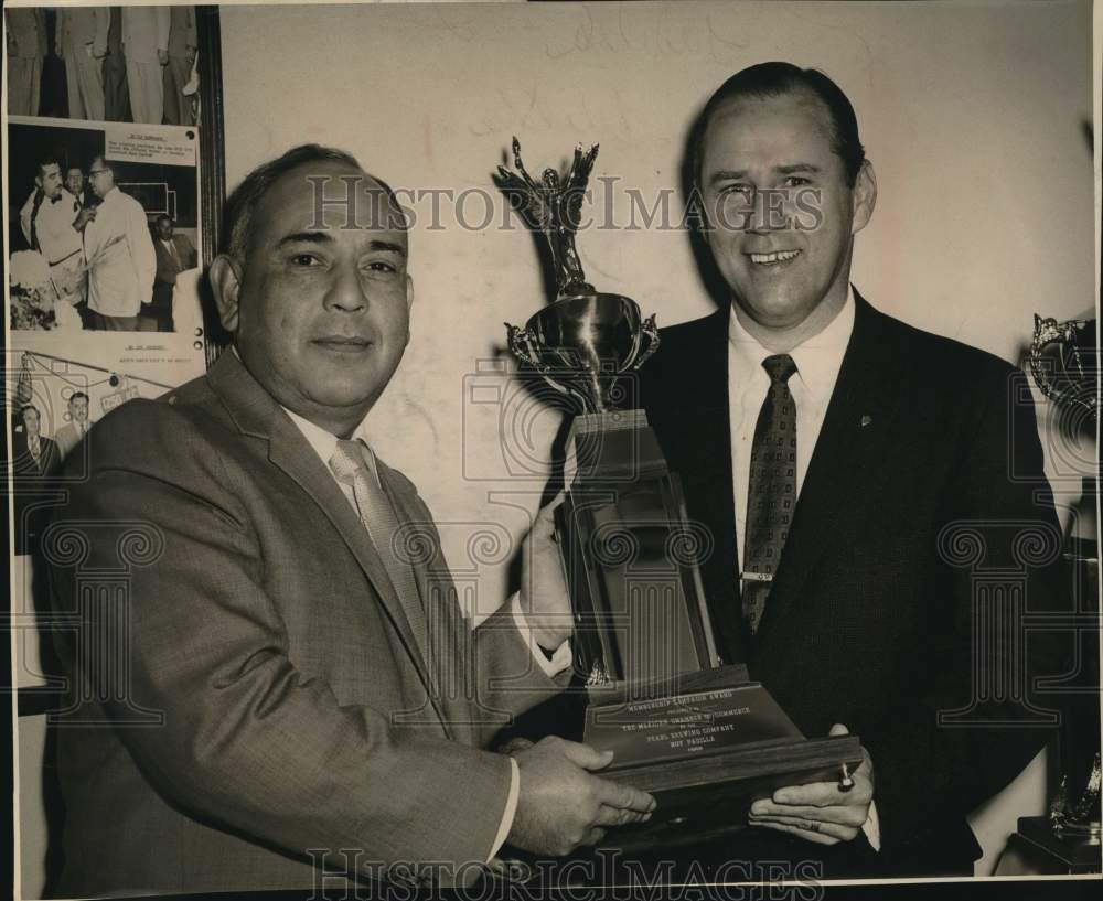 1959 Roy S. Padilla, City Council member with another gentleman-Historic Images