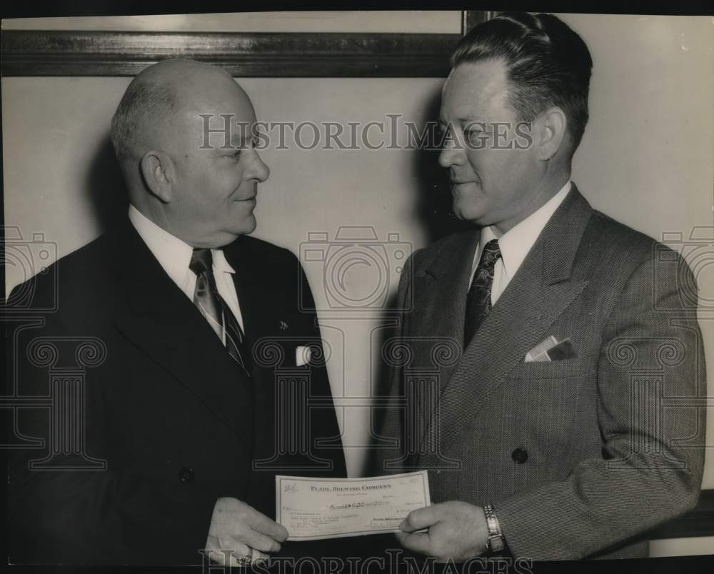 1954 Press Photo Postmaster Dan Quill, Texas - Historic Images