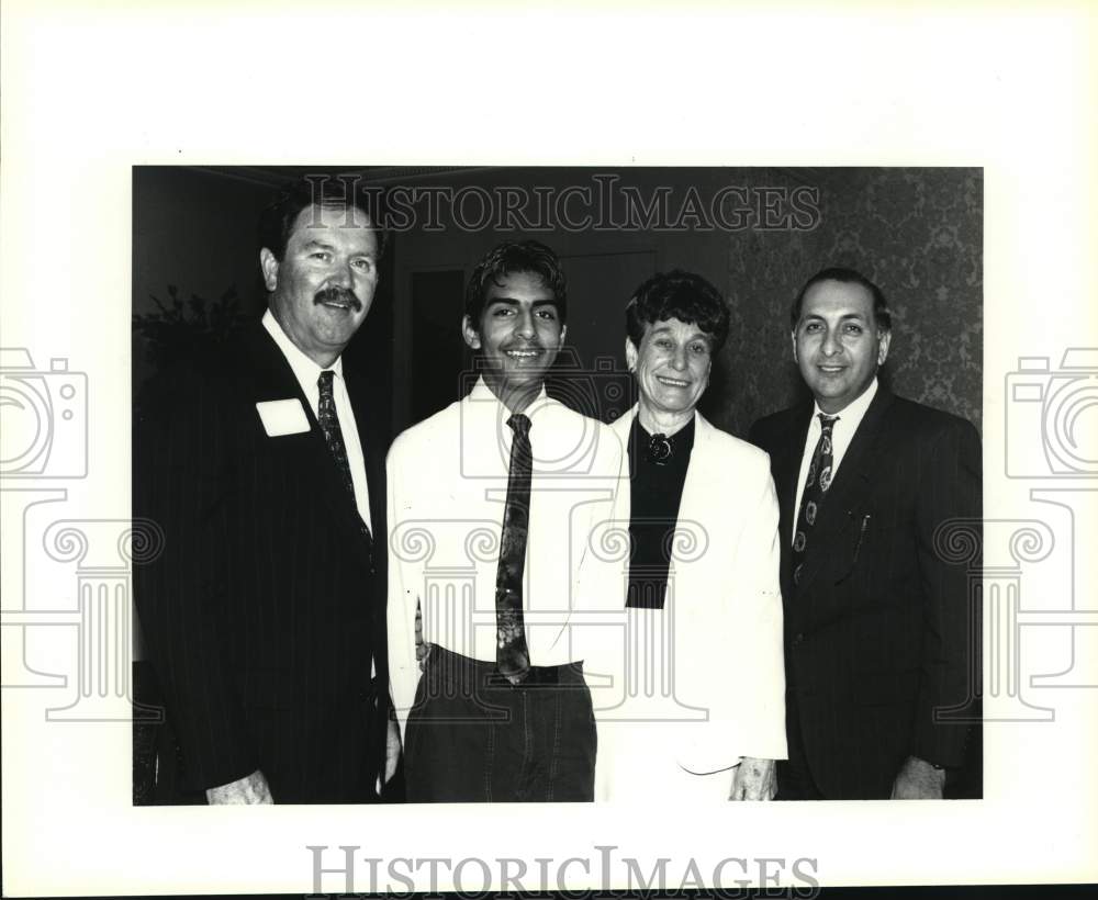 1993 Press Photo Express-News All-City Academic Team members, Texas - Historic Images