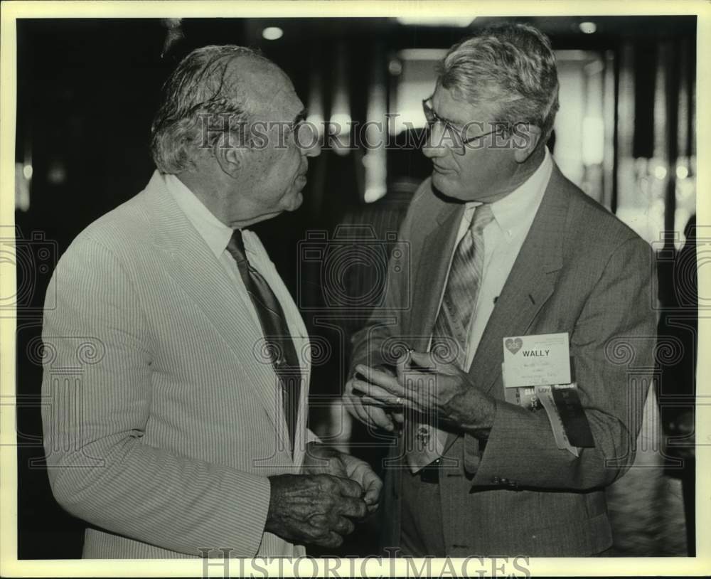 1985 Representative Henry B. Gonzalez and Wallace C. Doug, Texas-Historic Images