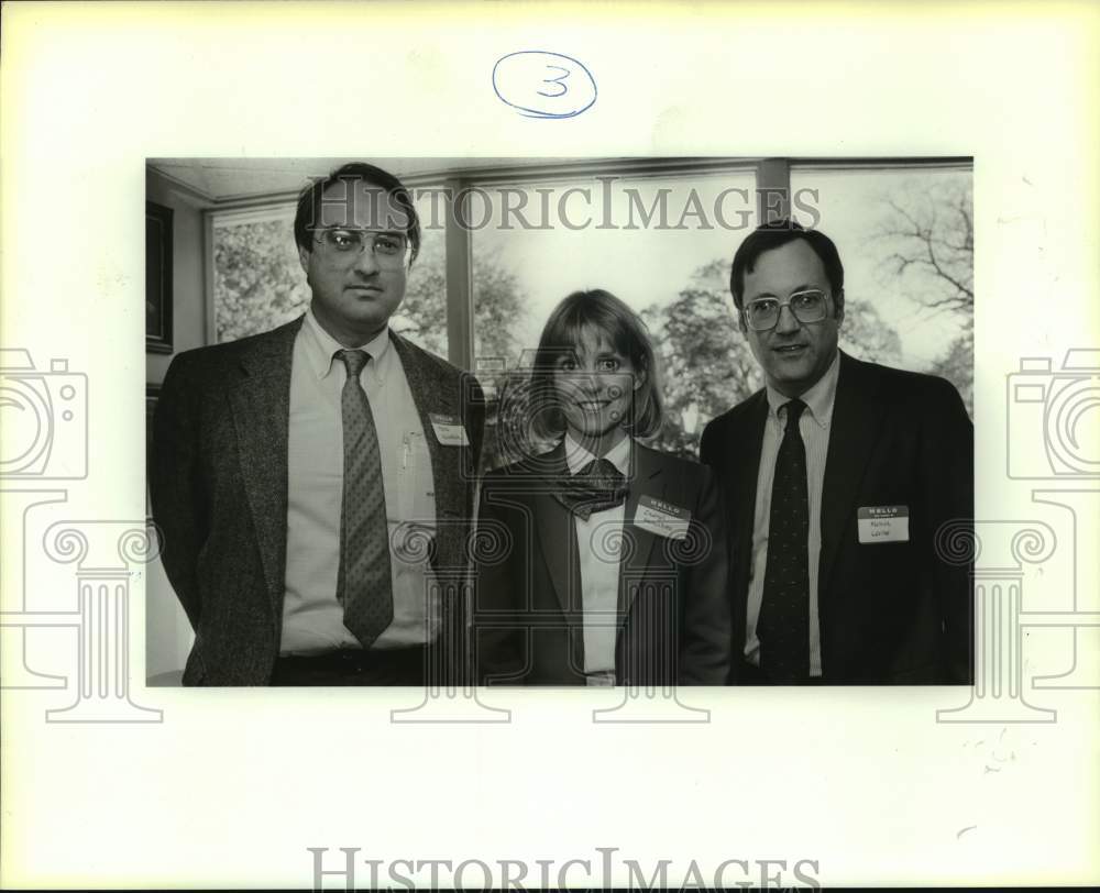 1988 Guests at luncheon honoring Dr. Melvin D. Levine, Texas-Historic Images
