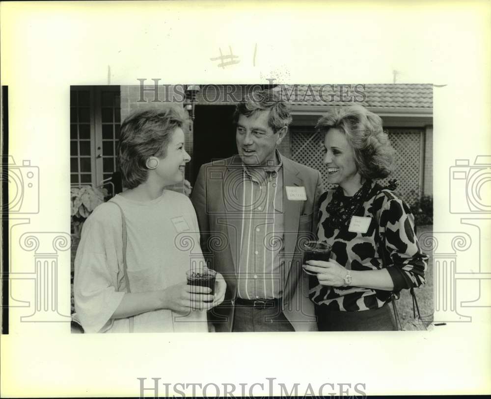 1980 Terri Bratton, Jack Walters and Paula Orme at "Shine On," Texas-Historic Images