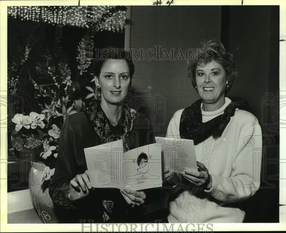 1989 Methodist Hospital Foundation benefit luncheon planners, Texas-Historic Images