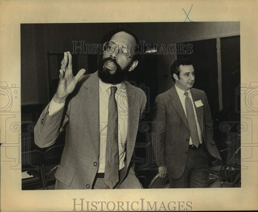 1982 State Representatives Craig Washington and Norman Cox, Texas-Historic Images