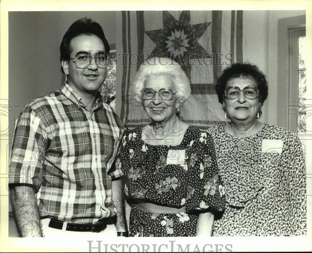 1990 Ruiz House at Witte Museum re0dedication ceremony, Texas-Historic Images