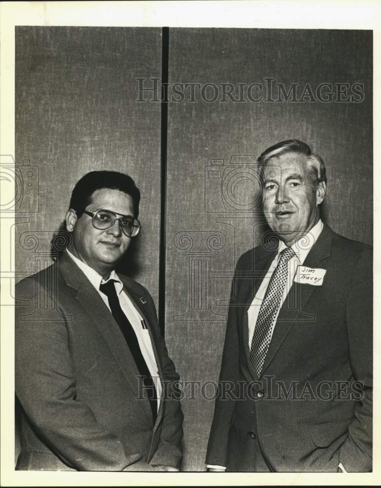 1988 Pre-week banquet reception for Spaceweek dignitaries, Texas-Historic Images