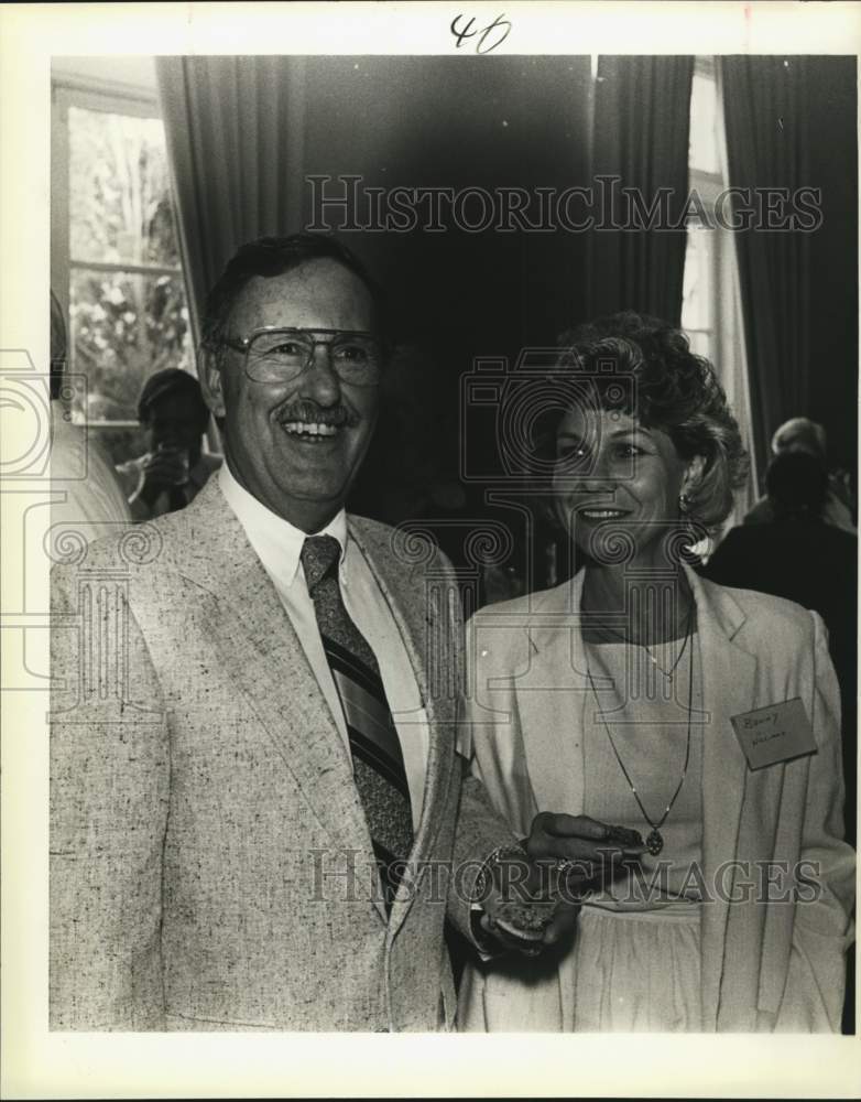 1988 Don Williams and wife Bunny at Salt Pillars meeting, Texas-Historic Images