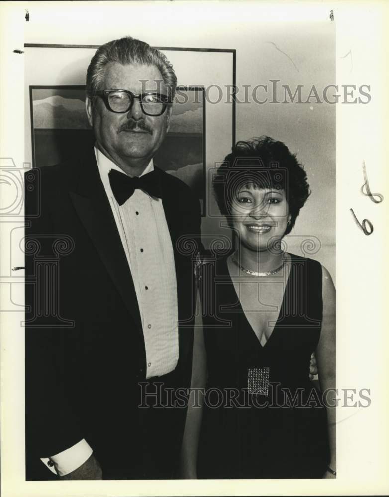 1986 Don and Sandra Kelly attending Literacy Council, Texas-Historic Images