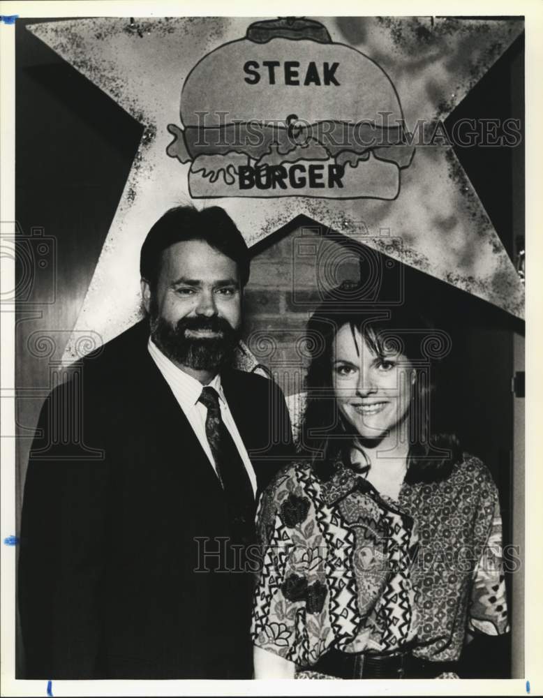 1990 Boys and Girls Clubs board members at benefit dinner, Texas-Historic Images