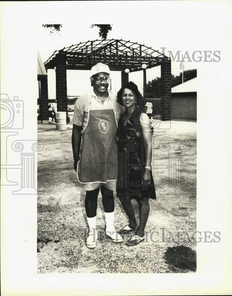 1992 Van Cortland Club Summer Social at Mission County Park, Texas-Historic Images